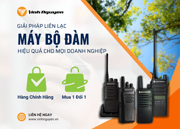 Ưu Điểm Khi Sở Hữu Máy Bộ Đàm Tại Vinh Nguyễn